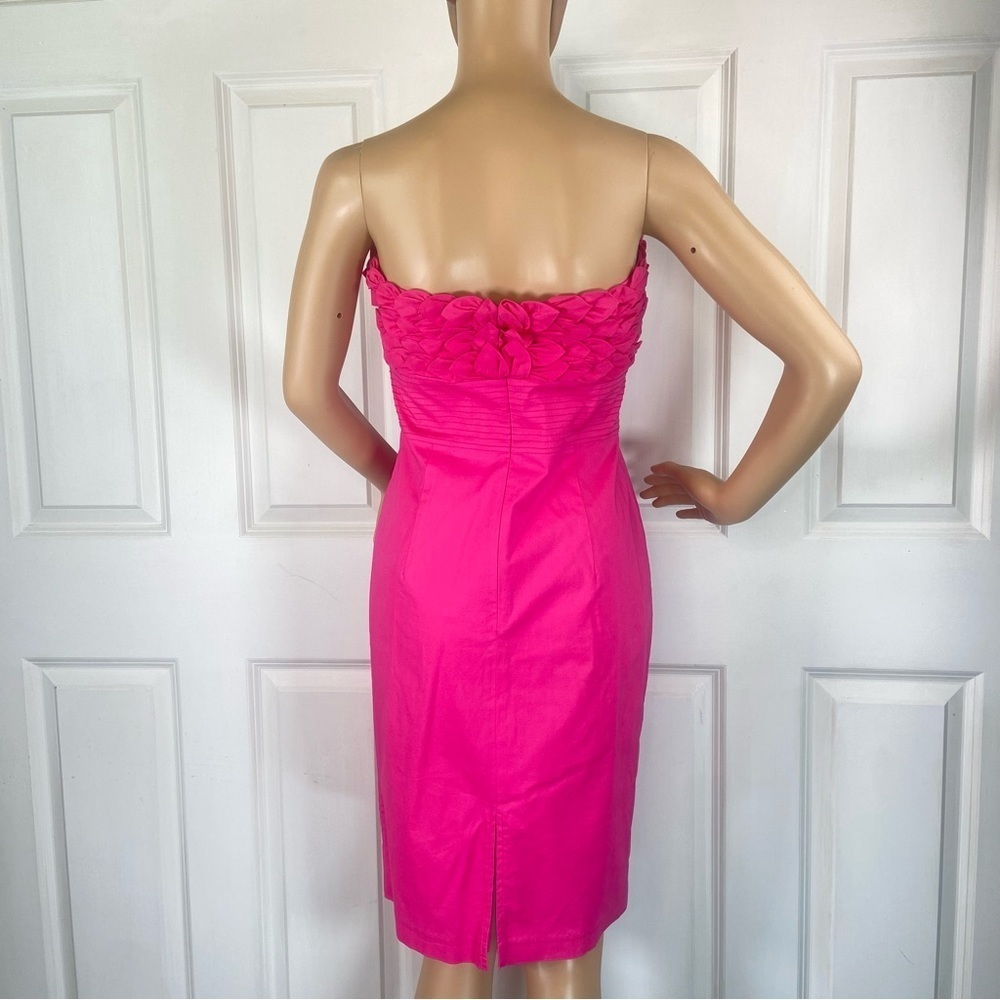 Catherine Malandrino Floral & Leaves Appliqué Sheath Dress - Picture 6 of 14